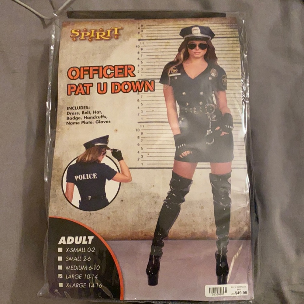 Halloween costume - sexy cop
